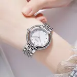 Skmei 1979 Analog Quartz Luxury Stainless Steel Strap Special Women Wrist Watches – Dial Color: Silver, Strap Color: Silver – Thumbnail 3