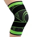 Adjustable Knee Support Compression Strap Sleeve | হাঁটুর ব্যথার জন্য নি সাপোর্ট বেল্ট – Color: Green, Size: Free Size – Thumbnail 2