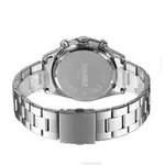 Skmei 9367 New Arrival Stainless Steel Strap Calendar Colorful Ladies Wristwatch – Dial Color: Black, Strap Color: Silver – Thumbnail 3