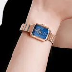 Naviforce NF5050 Women’s Japanese Quartz Movement Standard Watch – Dial Color: Blue, Strap Color:  Brown  – Thumbnail 4