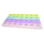 28 Days or 4 Weeks Homesoul Medicine Organizer Reminder Storage Box – Thumbnail 3