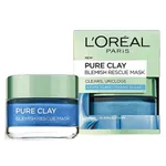 L'Oreal Paris Pure Clay Blemish Rescue Blue Algae Face Mask 50 Ml – Thumbnail 4