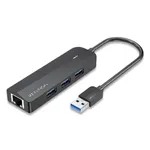 VENTION CHNBB 3-Port USB 3.0 Hub with Gigabit Ethernet Adapter – Thumbnail 1