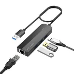 VENTION CHNBB 3-Port USB 3.0 Hub with Gigabit Ethernet Adapter – Thumbnail 2
