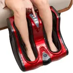 Heat-Enabled Electric Foot & Kneading Leg Massager – Color: Red – Thumbnail 3