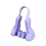 Silicone Nose Clip Corrector Device Bridge Nose Shapers – Color: Purple – Thumbnail 1