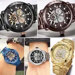 Naviforce NF9158 Luxury Stainless Steel Multifunctional Quartz Men's Watch – Dial Color: Silver, Strap Color: Silver – Thumbnail 4