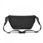 Ozuko 9529 Waterproof New Stylish Designer Waist Bag for Sports & Travel – Color: Black – Thumbnail 2