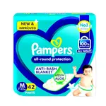 Pampers Flexible Waistband Pants System Baby Diaper – Quantity: 42 pcs – Thumbnail 1