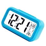 Data Time Calendar Desktop Multifunction LED Digital Table Clock – Color: Blue – Thumbnail 2
