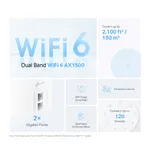 TP-Link Deco X10 AX1500 Dual-Band Mesh Router 2 Pack – Thumbnail 3