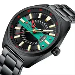 Curren 8403 High-Quality Stainless Steel Fashionable Men's Watch – Dial Color: Black, Strap Color: Black – Thumbnail 3