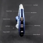 Axon A360D BTE Hearing Aids Rechargeable Amplifier for Seniors, Feedback Cancellation, noise Reduction – Thumbnail 3