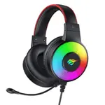 Havit Gamenote H2013d Wired Black RGB Gaming Headphone – Thumbnail 1