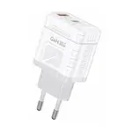 Foneng EU61 30W GaN Dual-Port Fast Charger with Type-C Cable – Thumbnail 1