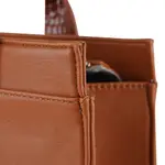 Nino Rossi 0755CA61 Women Spacious Interior HandBag – Color: Brown – Thumbnail 4