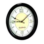 Ajina Mason Durable ABS Plastic Oval Wall Clock – Thumbnail 1