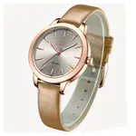 NAVIFORCE NF5024 PU Leather Analog Watch For Women – Dial Color: Grey, Strap Color: Grey – Thumbnail 3