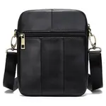 Genuine Leather Versatile Crossbody Travel Messenger Bag for Men and Women – Thumbnail 2