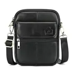 Genuine Leather Versatile Crossbody Travel Messenger Bag for Men and Women – Thumbnail 1