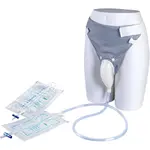 Urine Collection Bag for Unsex Silicone Ventilated Catheter Grey color Bag – Thumbnail 2