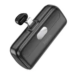 HOCO J116 5000mAh Cool Fast Charging Mini Pocket Power Bank – Color: Black – Thumbnail 1