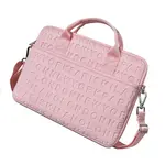 Wiwu Cosmo Slim Case 15.4 inch Multicolor Laptop Bag with Detachable Shoulder Strap – Color: Pink – Thumbnail 2