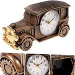 Table Alarm Clock Retro Nostalgic Car Design Bedside Table Clock Home Decor – Thumbnail 4