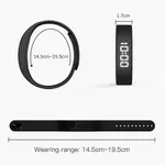 SKMEI Smart Bracelet 3D Smart Band Sports Pedometer – Color: Black – Thumbnail 2