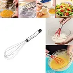 Hand-Held Egg Beater Stainless Steel Hand Blender – Thumbnail 3