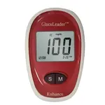 GlucoLeader Enhance Digital Diabetes Testing Machine – Color: Red – Thumbnail 1