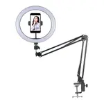 Overhead Video Stand with 10 inch Ring Light and Phone Mount for Drawing – Thumbnail 1