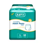 Adfit Dry & Quick Absorption Care Adult Diaper Pant – Size: L, Quantity: 8 pcs – Thumbnail 1