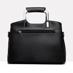 Trendy Contrast Luxury & Stylish Design Color Women's Shoulder Bag – Color: Black – Thumbnail 3