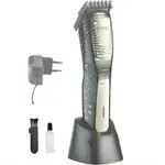 HTC AT-029 Waterproof Rechargeable Cordless Trimmer For Men – Color: Silver – Thumbnail 2