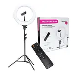 USAMS US-ZB120 LED Ring Fill Light Bracket for Vlog Selfie Photography Video – Thumbnail 2