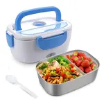Multicolour Portable Electric Lunch Box  – Color: Blue – Thumbnail 2