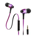 Awei S80VI Metal HIFI 3.5mm Wired Earphone – Color: Pink – Thumbnail 2