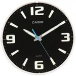 CASIO IQ63 Durable Resin Frame Wall Clock Black Color – Thumbnail 1