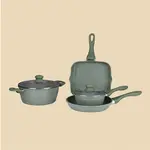 Gazi SF 2203-6C Non-Stick Kitchen Appliance Cookware Set Fry Pan – Thumbnail 2