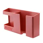 Wall-Mounted Multi-Storage Mobile Charging Holder  – Color: Red – Thumbnail 2