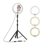 Video lamp with Tripod for Smartphone 12'' Ring Light Photo Studio Camera – Thumbnail 3