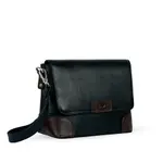 Women's Black PU Leather Crossbody Shoulder Bag – Thumbnail 2