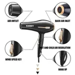 Kemei KM-2376/2378 Professional Hair Dryer For Women – Thumbnail 2