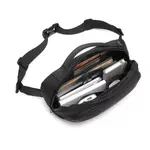 Ozuko 9551 Waterproof Anti-Theft Waist Bag With Sport Fitness Trendy Bag – Color: Black – Thumbnail 2