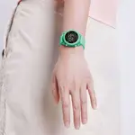Naviforce NF7108 Silicone Strap Multi-Functional Sport Fashion Digital Women Watch – Dial Color: Black, Strap Color: Pest – Thumbnail 3
