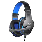 Havit H763d Foldable Gaming Wired Headphone & Microphone – Color: Blue – Thumbnail 1