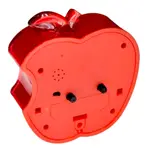 Apple Table Alarm Clock Jumping Movement Needle Display – Color: Red – Thumbnail 2