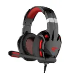 Havit H2001U RGB Wired Black-Red Gaming Headphone – Thumbnail 1