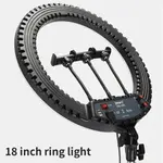 Jmary FM-18R Photography Makeup Studio Vlog 18inch Selfie LED Ring Light – Thumbnail 4